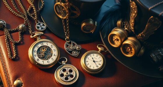 steampunk style accessories overview