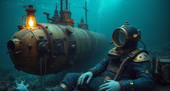 steampunk submarines and diving