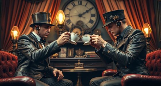 steampunk tea dueling traditions