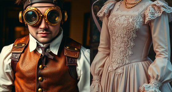 steampunk vs historical attire