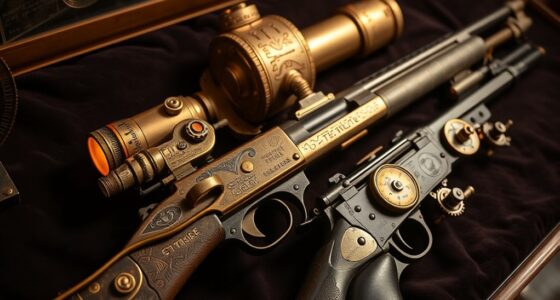 steampunk weaponry detailed overview
