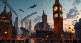 steampunk with altered history