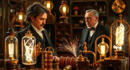 tesla edison early electricity