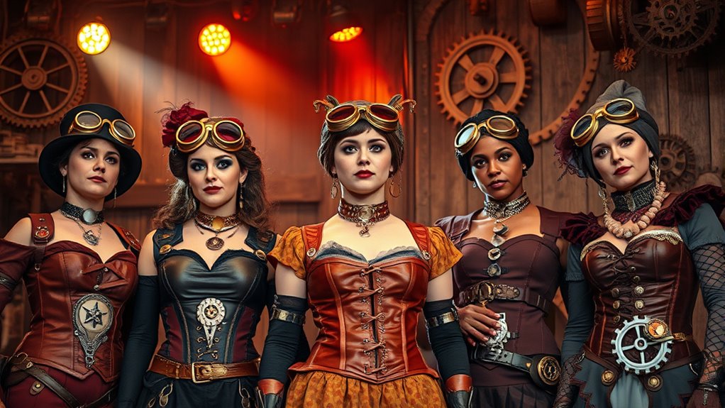 theater performances with steampunk