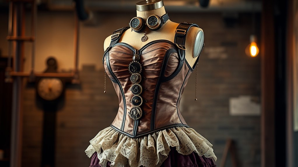 upcycling steampunk vintage clothing