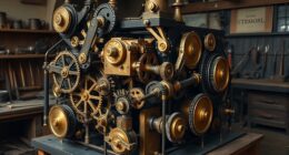 victorian era mechanical calculator