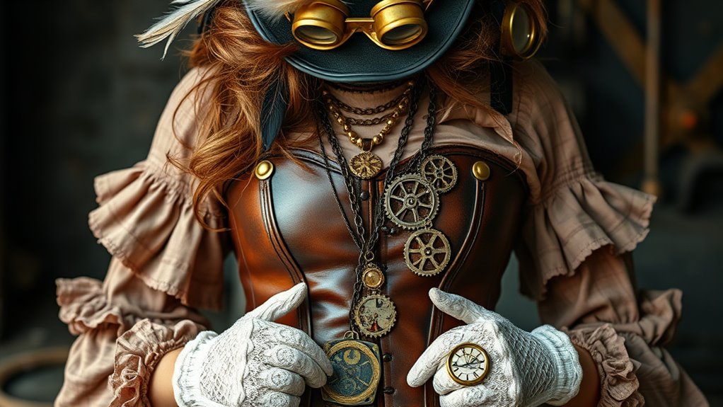 victorian inspired industrial accessories