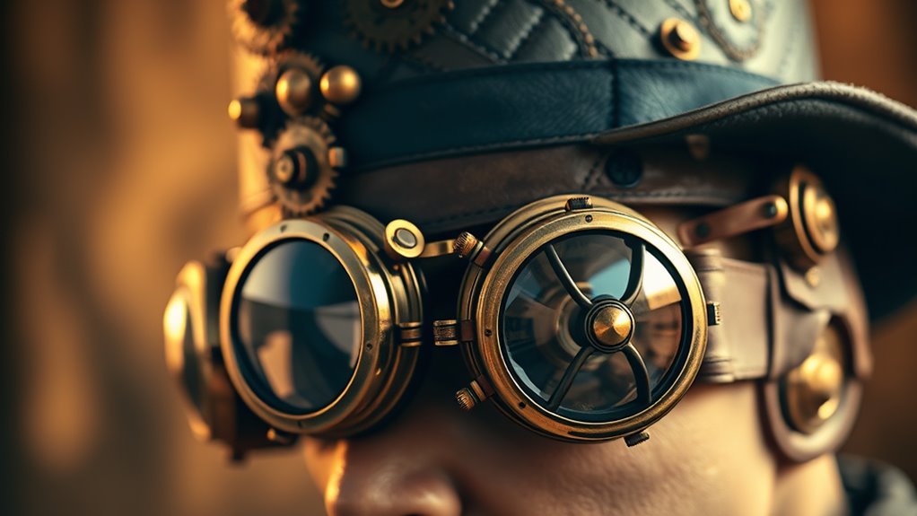 victorian inspired industrial accessories