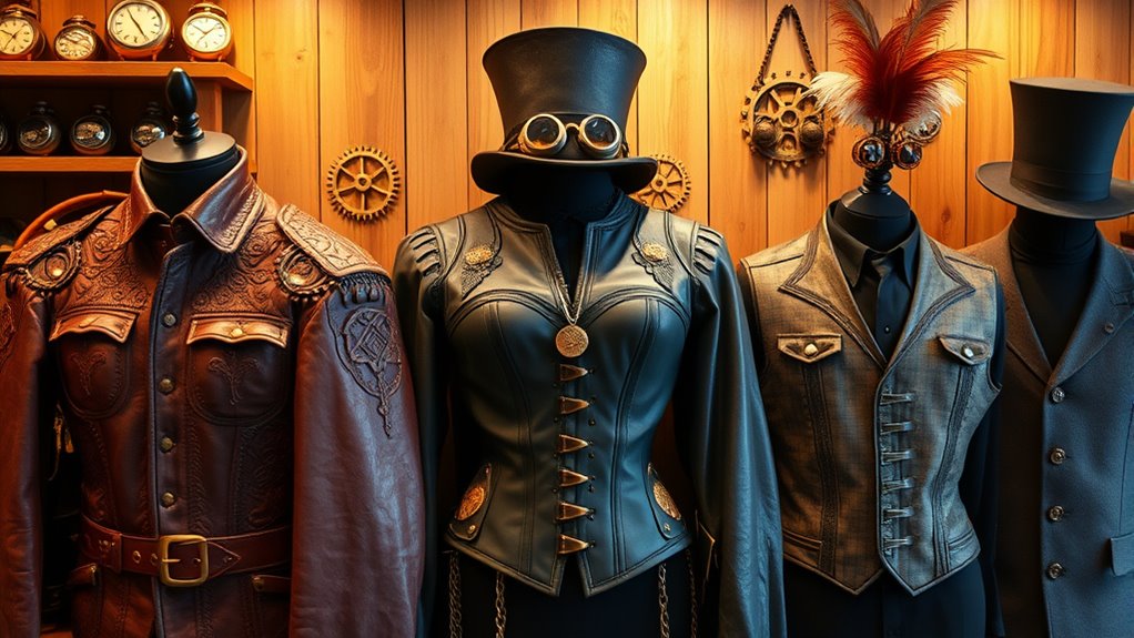 victorian inspired industrial accessories