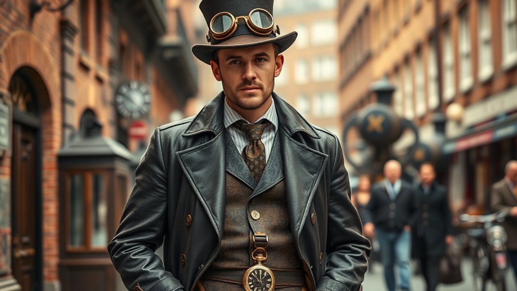 victorian inspired industrial attire