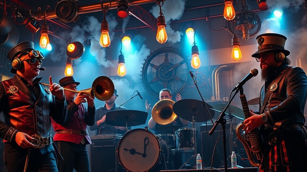 victorian inspired industrial soundscape