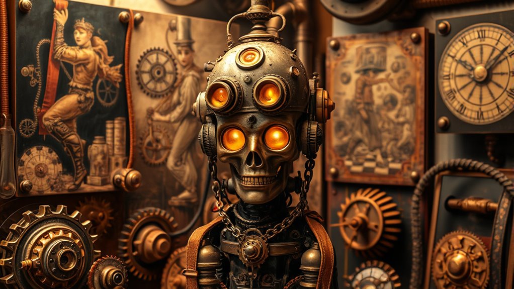 victorian inspired mechanical artistry