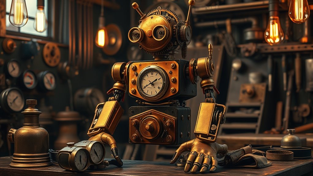 victorian inspired mechanical craftsmanship