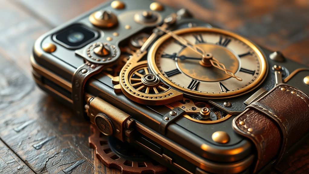 victorian inspired mechanical device customization