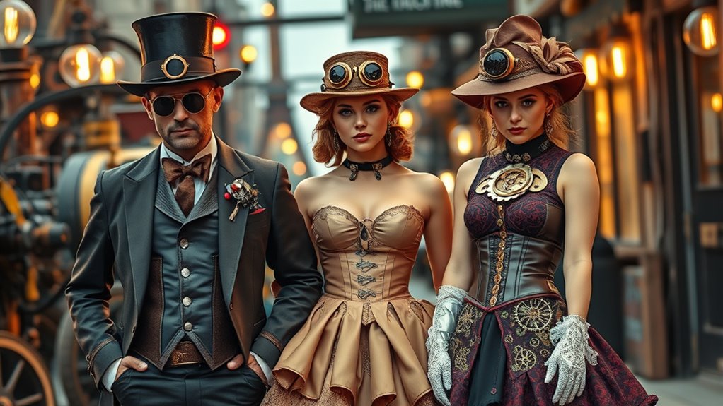 victorian inspired steampunk accessories