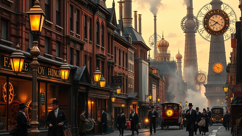 victorian inspired steampunk destinations