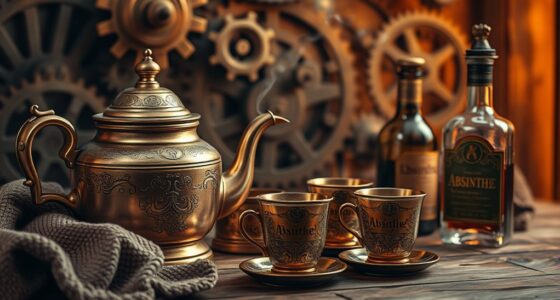victorian inspired steampunk tea