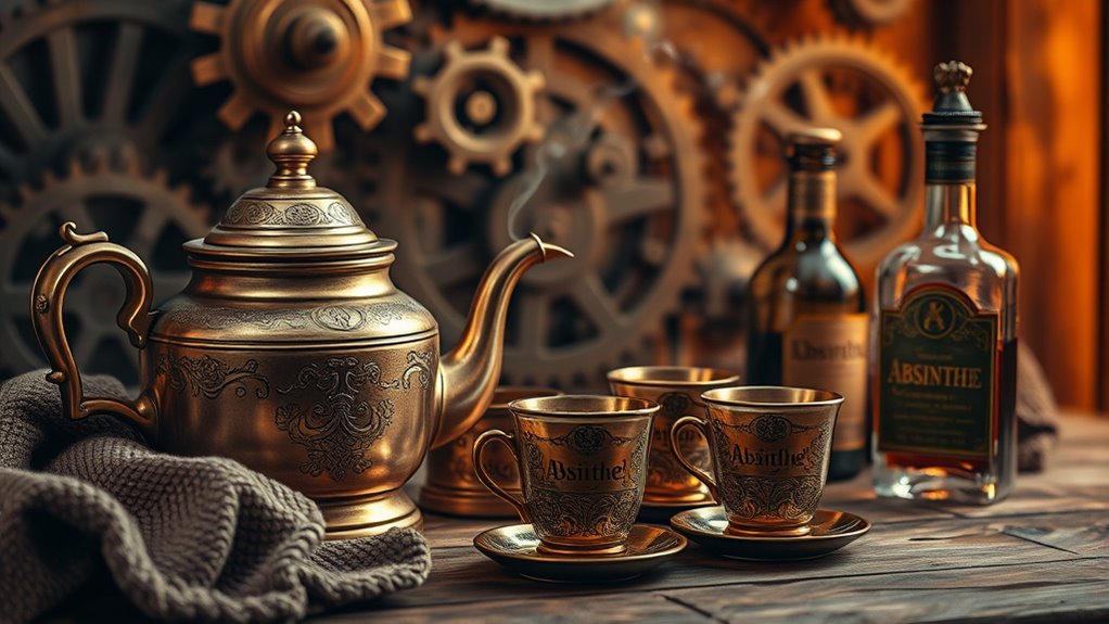 victorian inspired steampunk tea