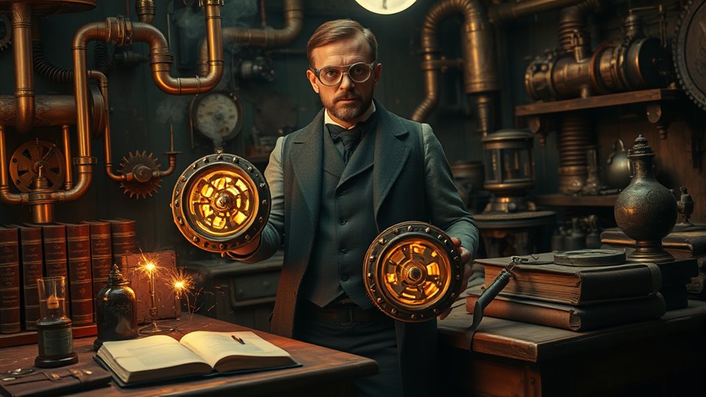 victorian inventors steampunk inspiration