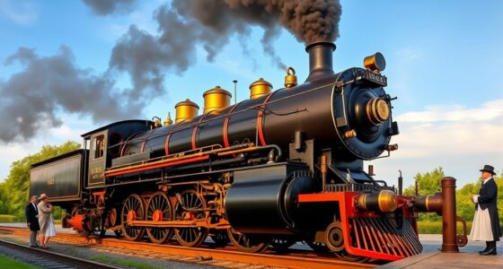 victorian steam locomotive trains