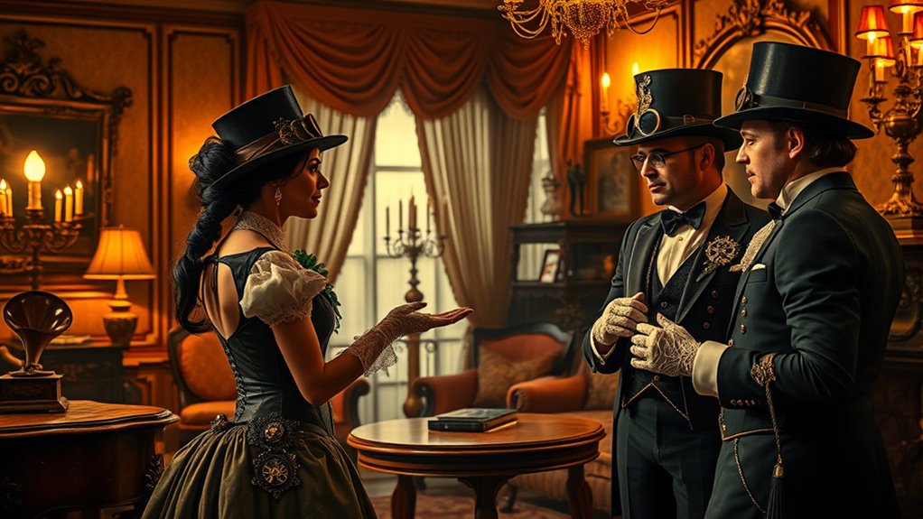 victorian steampunk etiquette rules