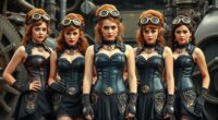 women shaping steampunk narratives