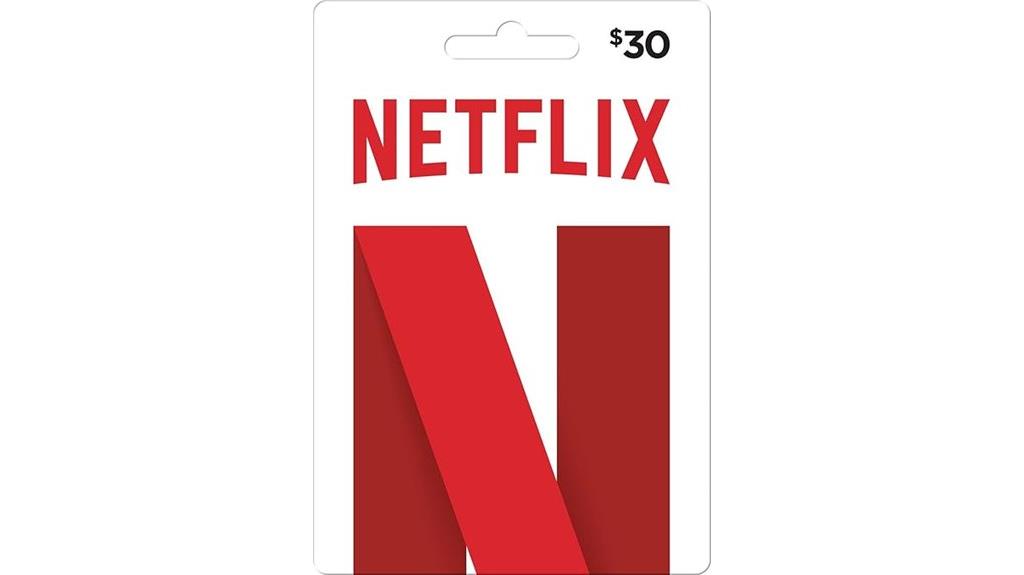 30 netflix gift card