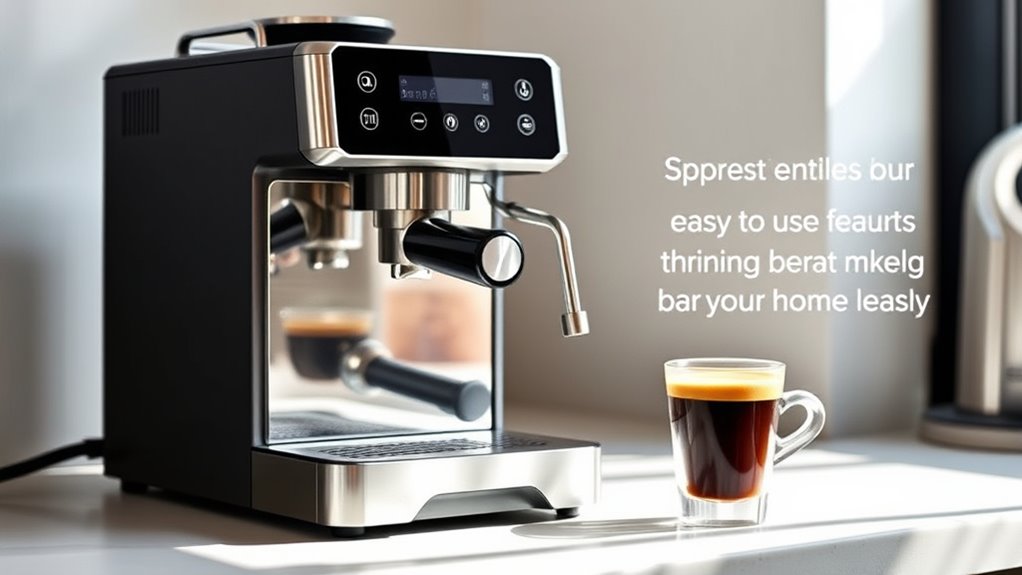 beginner friendly espresso machine considerations