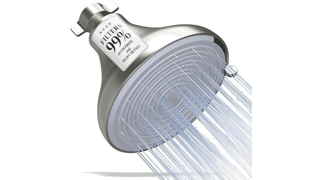filtered shower head for hair