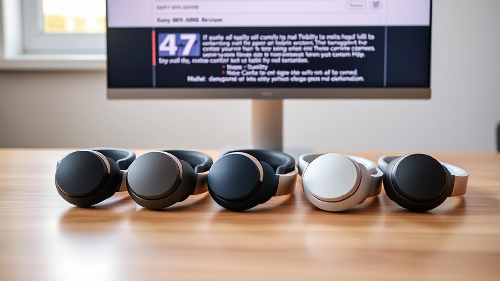 headphone features and fit