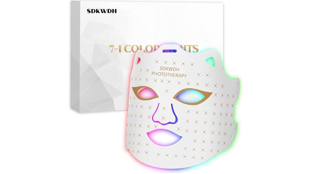 red light therapy mask