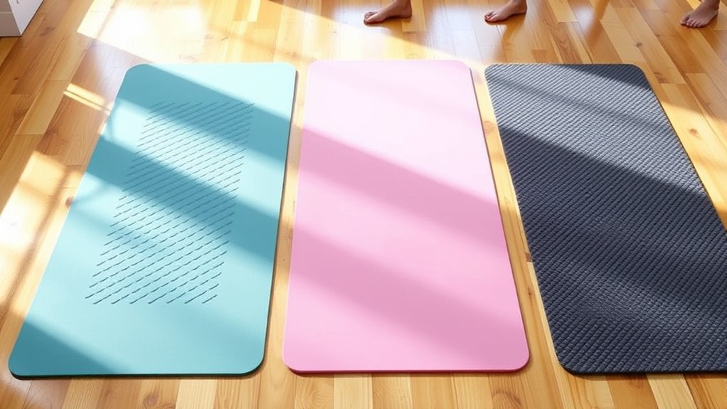 stable comfortable yoga mats