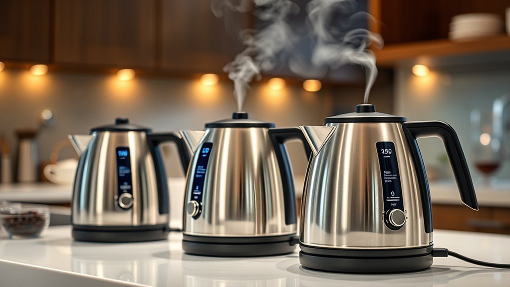 top electric kettles with precise control