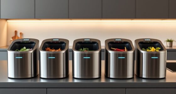 top kitchen compost bins