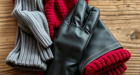 warm stylish touchscreen gloves