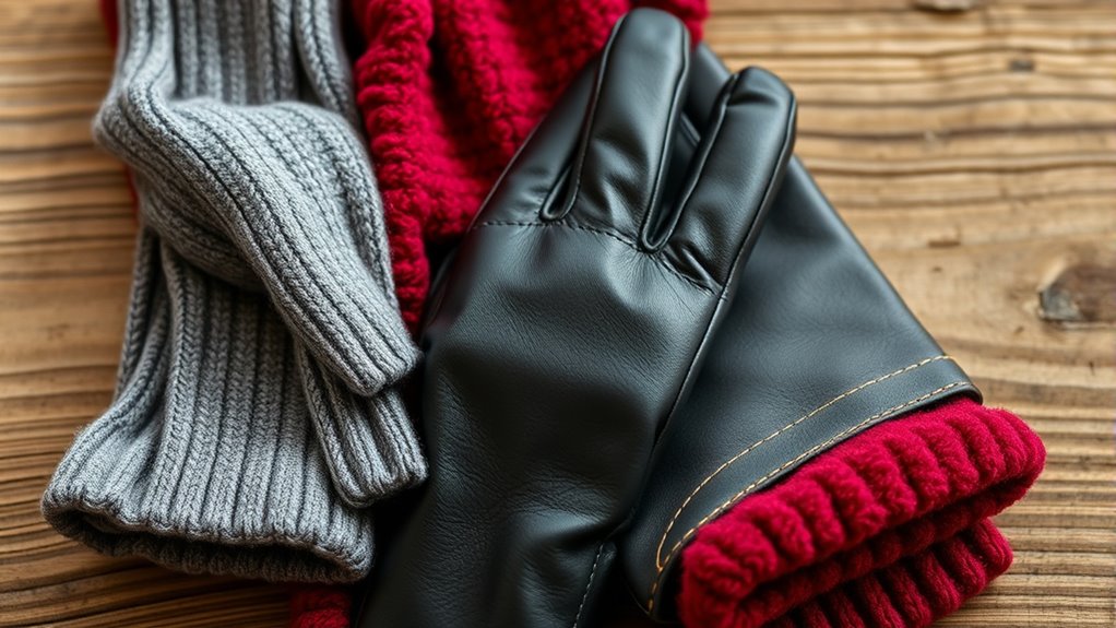 warm stylish touchscreen gloves