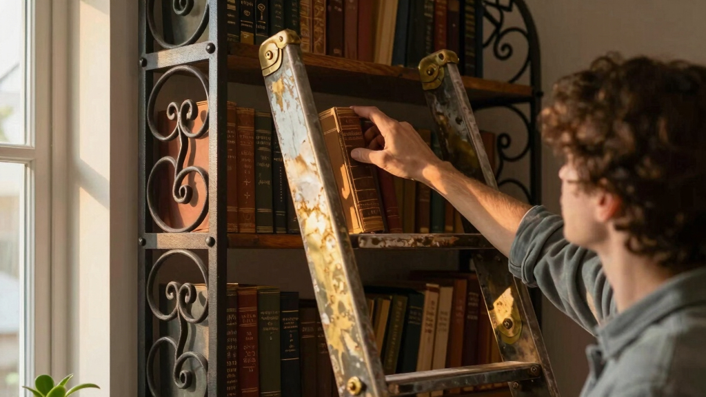10 Best Steampunk Bookcase With Ladder in 2026