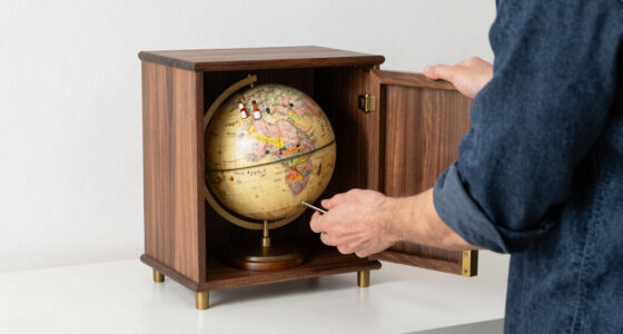 8 Best Decorative Globe Bar Cabinets in 2026