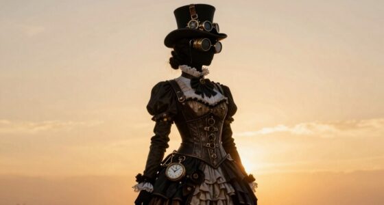 achieve stylish steampunk balance