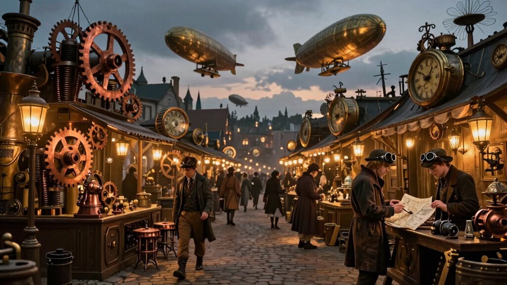 adventure shaping steampunk narratives