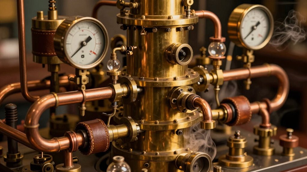 air powered steampunk inventions