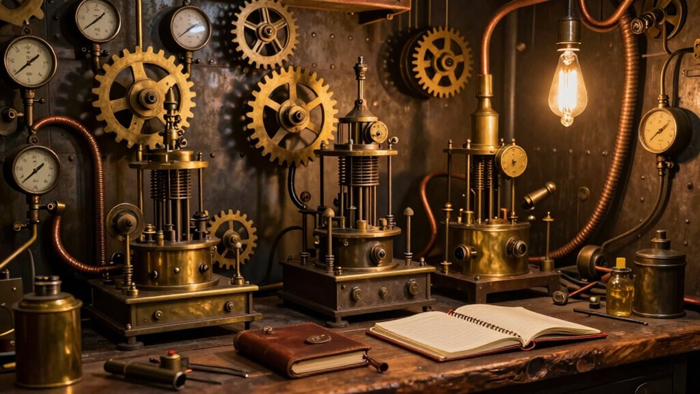 antique power gear craftsmanship
