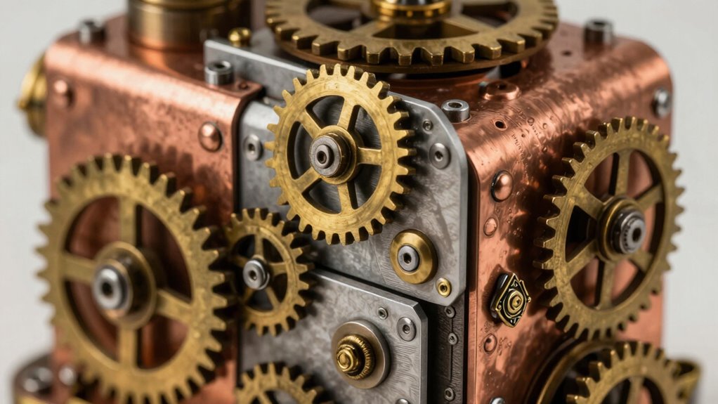 authentic modular steampunk fasteners