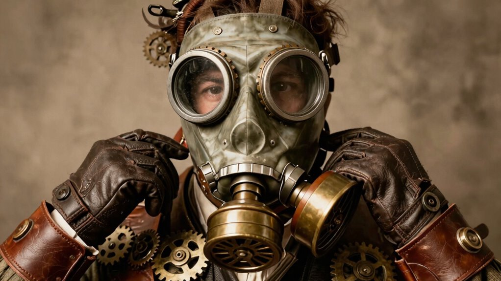 authentic safe steampunk respirator