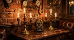 candle holders enhance warmth