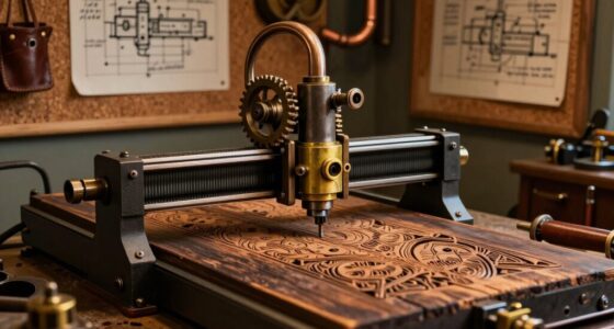 cnc routers enhance steampunk creativity
