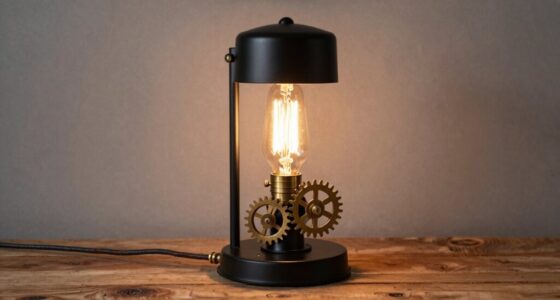 convert lamp into steampunk