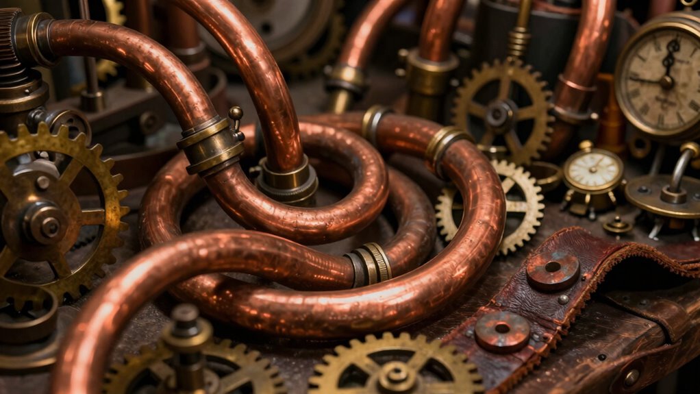 copper enhances victorian craftsmanship