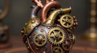 create a steampunk heart