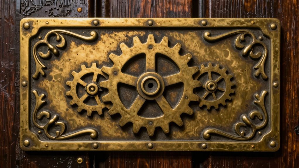 create authentic vintage industrial